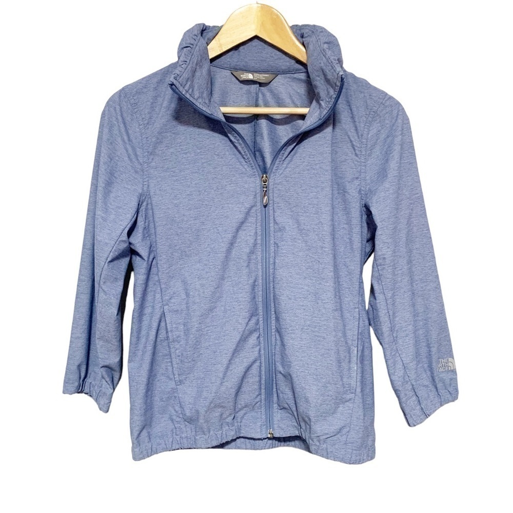 The North Face Purple Windbreaker Light  Rain Jacket Size S